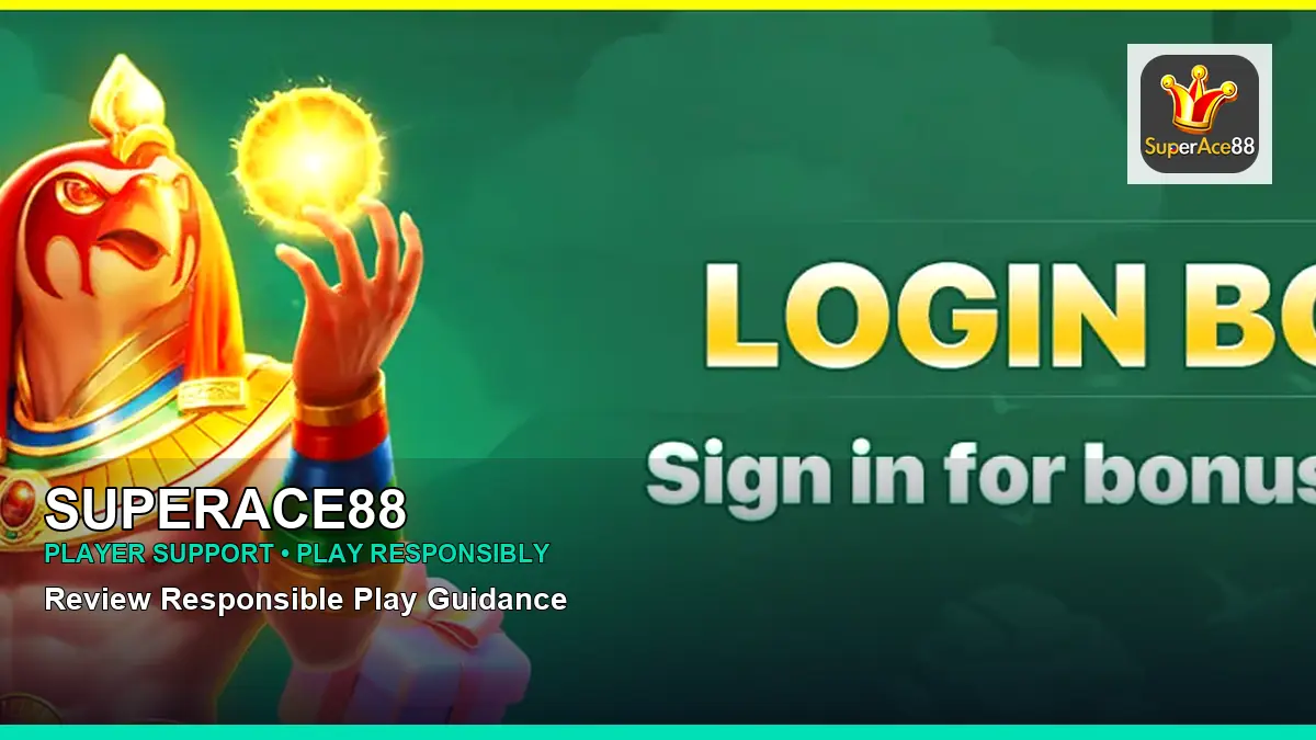 SUPERACE88 player support and responsible gaming guide for Philippine players